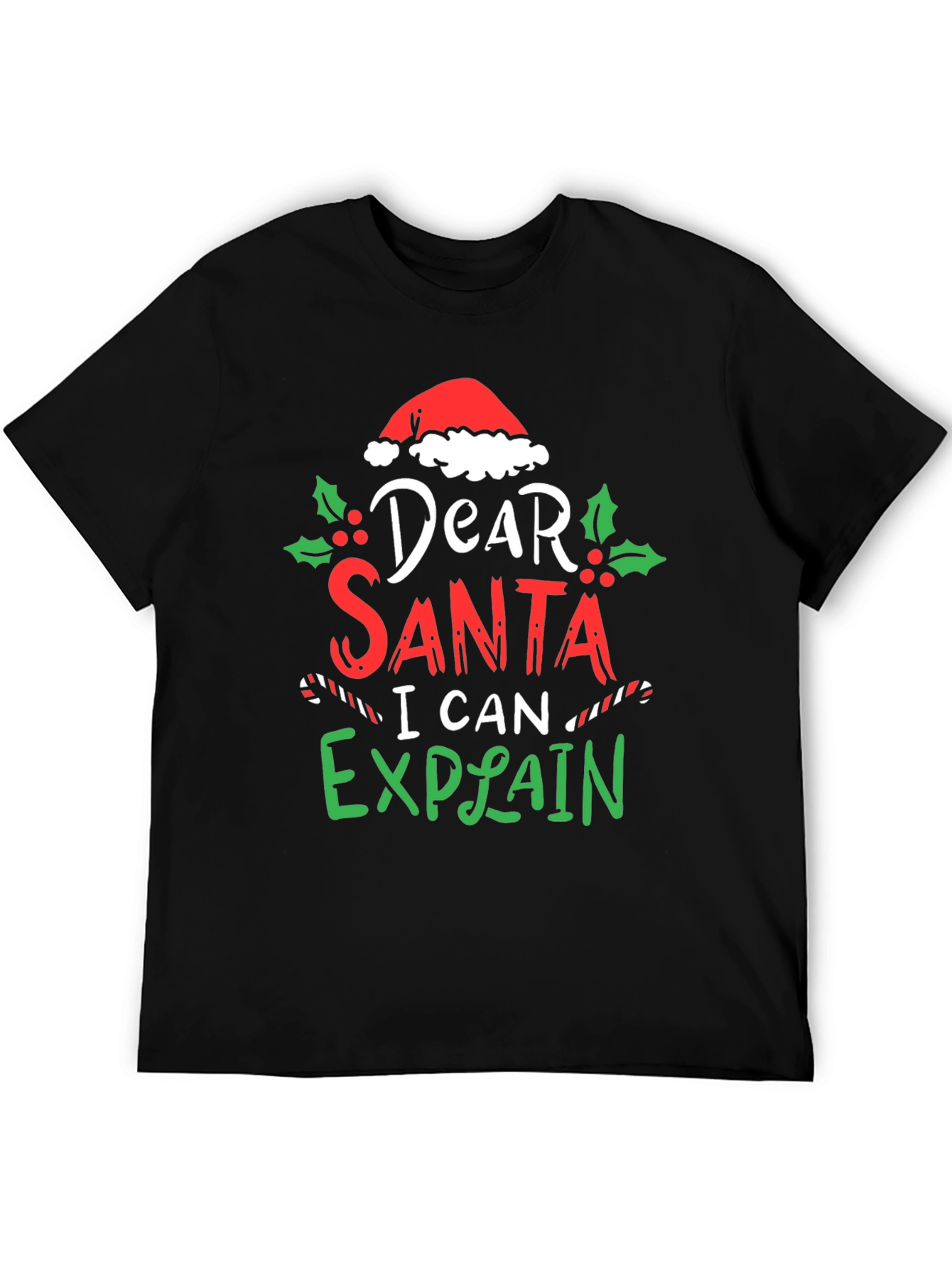 Dear Santa I Can Explain Christmas T-Shirt