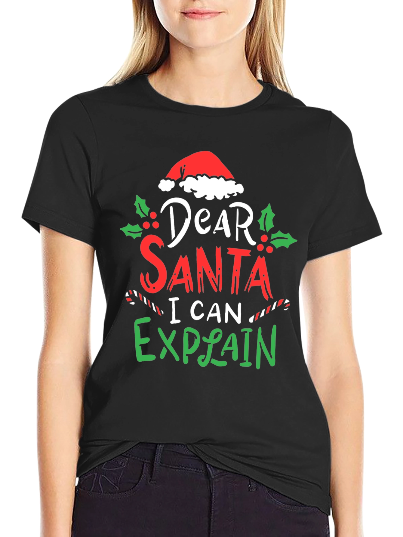 Dear Santa I Can Explain Christmas T-Shirt