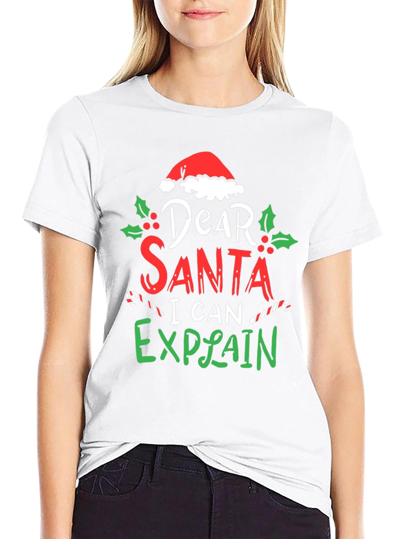 Dear Santa I Can Explain Christmas T-Shirt