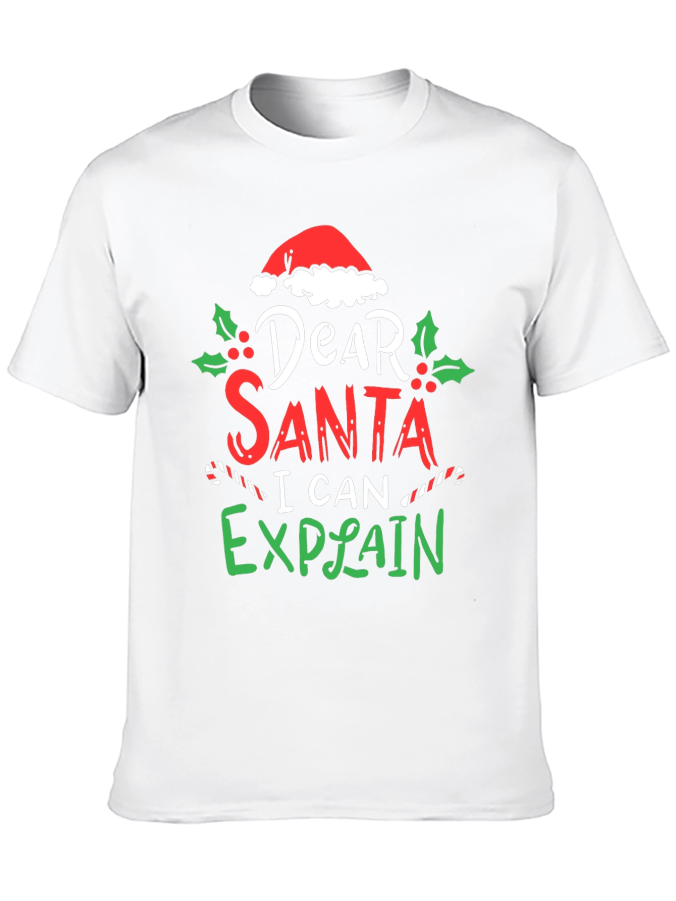 Dear Santa I Can Explain Christmas T-Shirt