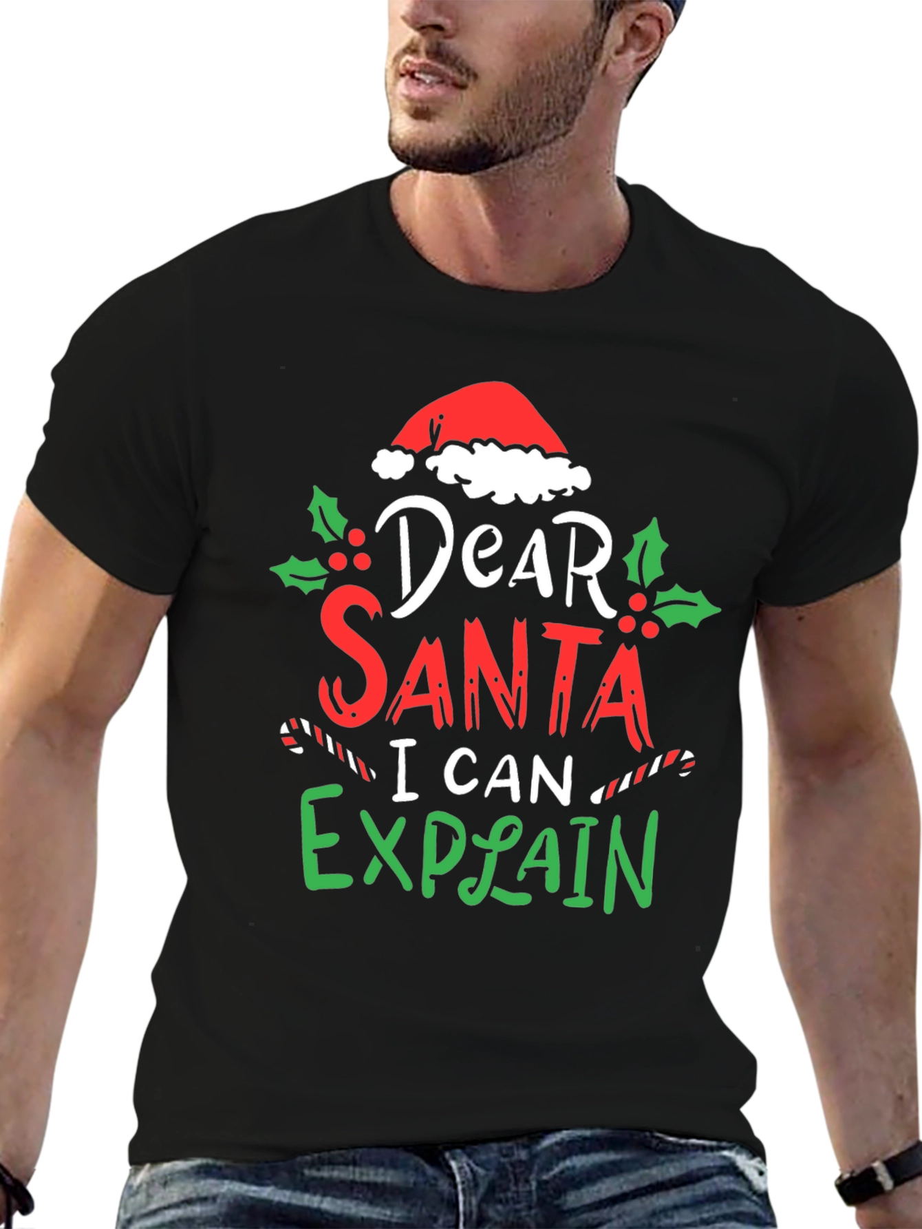 Dear Santa I Can Explain Christmas T-Shirt