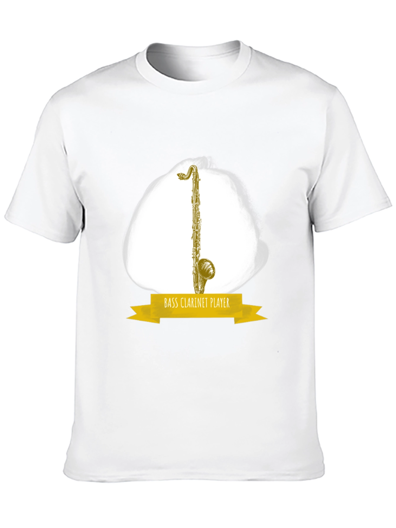 Bass Clarinet Player Graphic T-Shirt - Music Lover Tee
