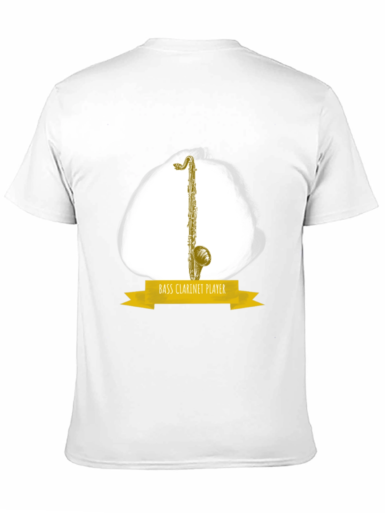 Bass Clarinet Player Graphic T-Shirt - Music Lover Tee