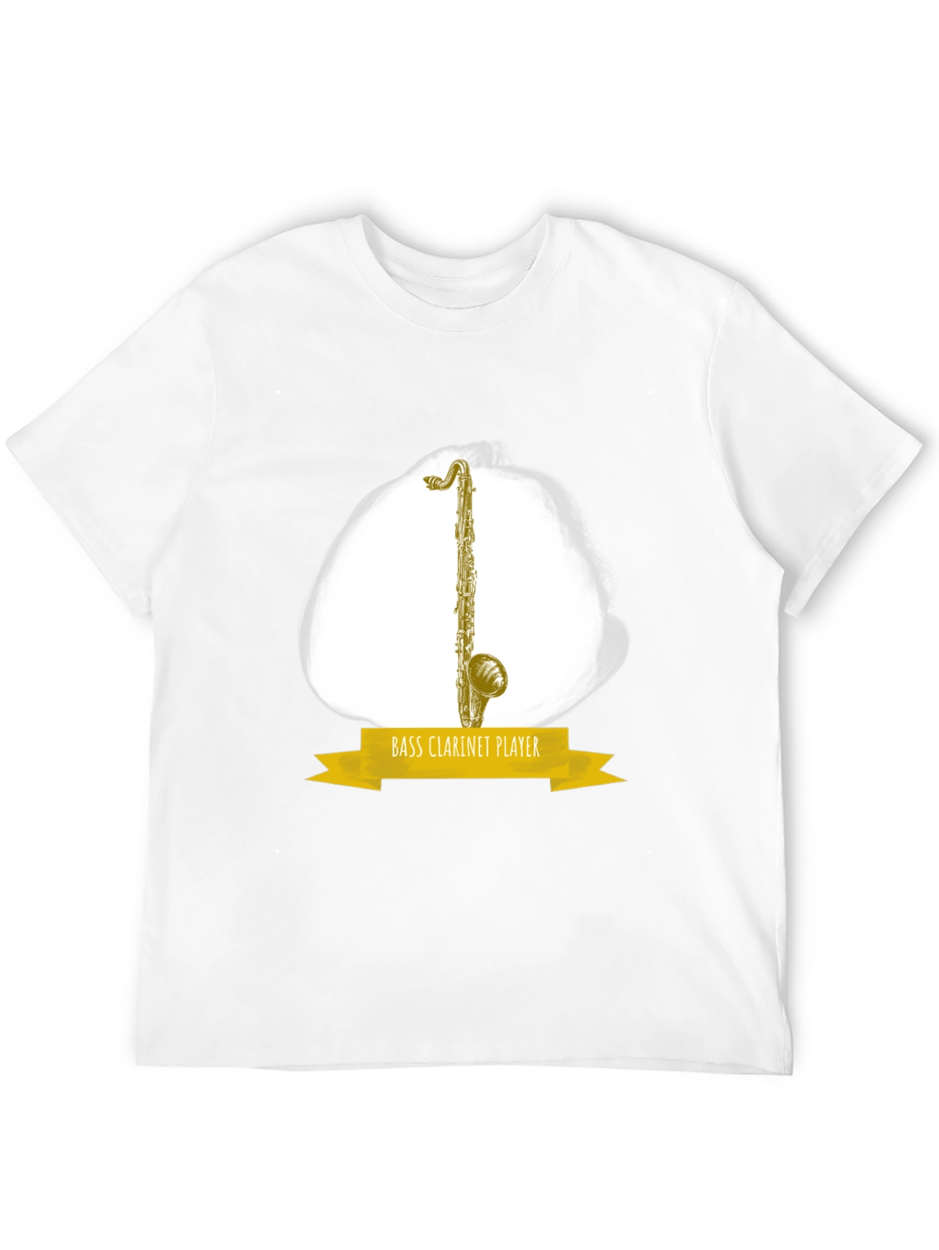 Bass Clarinet Player Graphic T-Shirt - Music Lover Tee