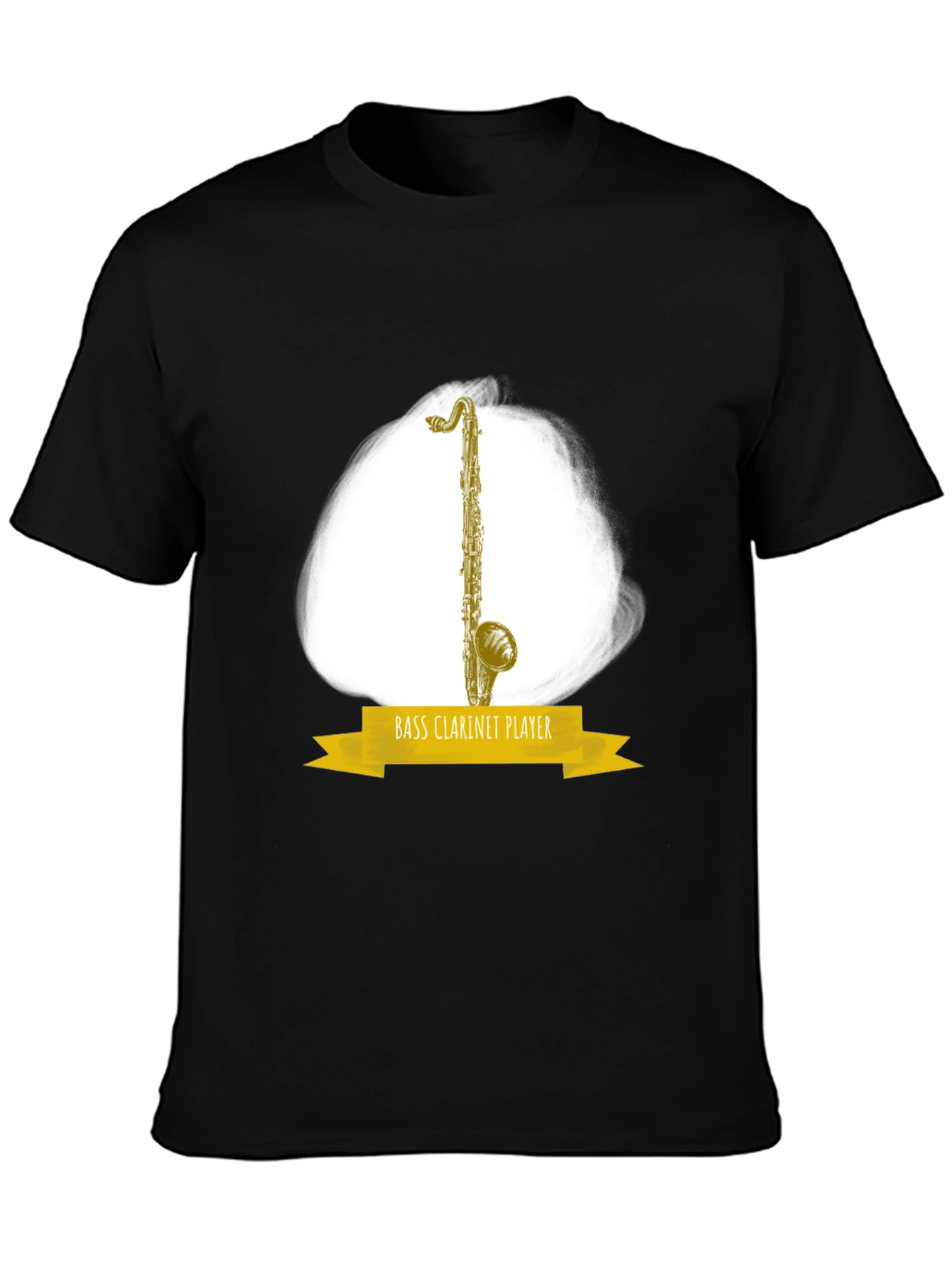 Bass Clarinet Player Graphic T-Shirt - Music Lover Tee