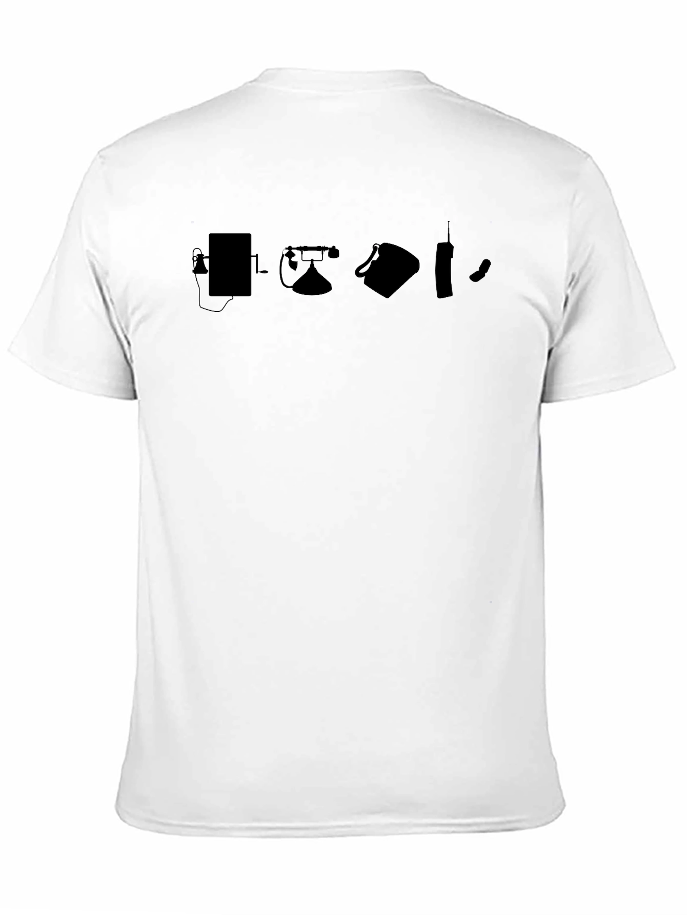 Evolution of Phone T-Shirt Classic Phones