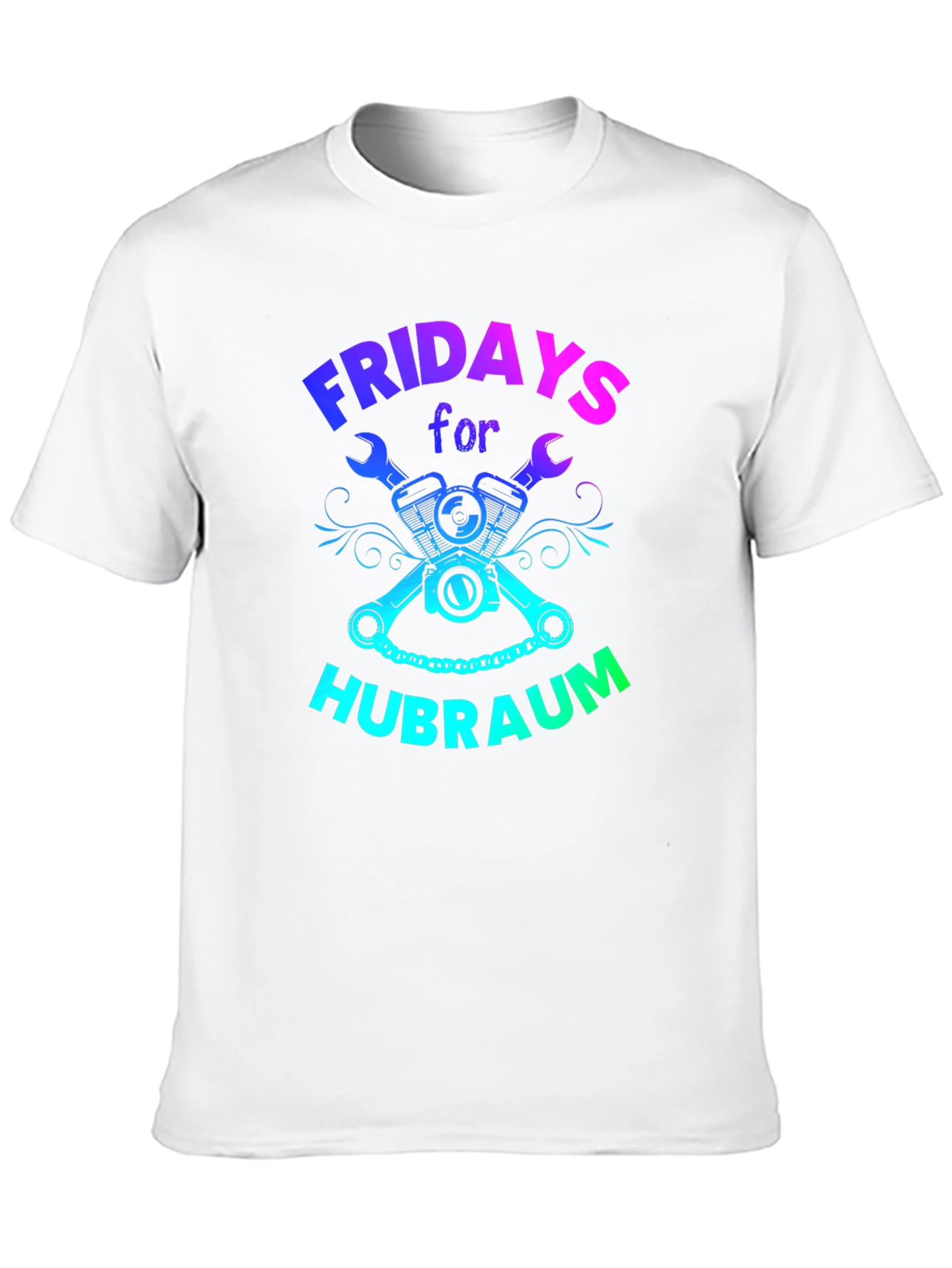 Fridays for Hubraum T-Shirt Mechanic Funny Car Shirt