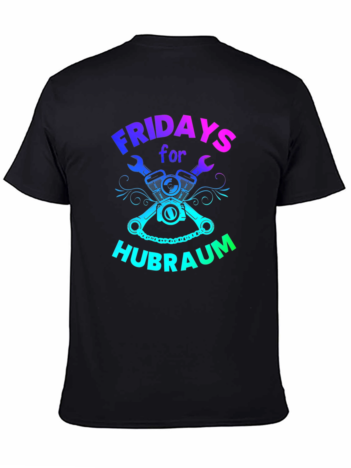 Fridays for Hubraum T-Shirt Mechanic Funny Car Shirt