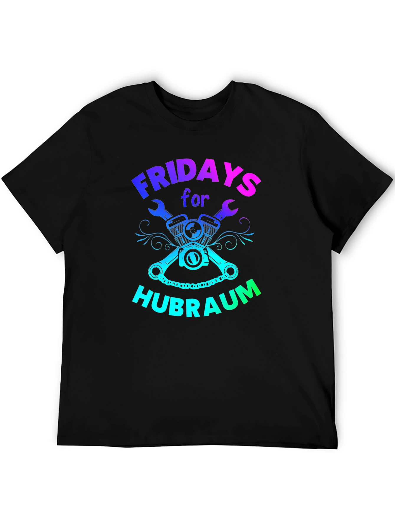 Fridays for Hubraum T-Shirt Mechanic Funny Car Shirt