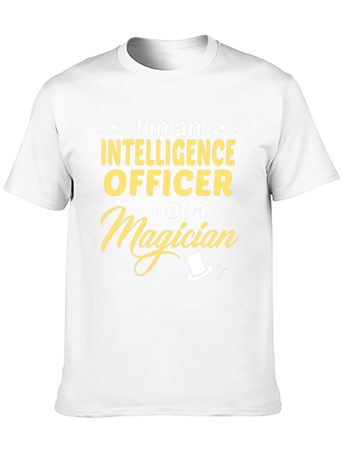 Intelligence Officer T-Shirt - Funny Profession Tee