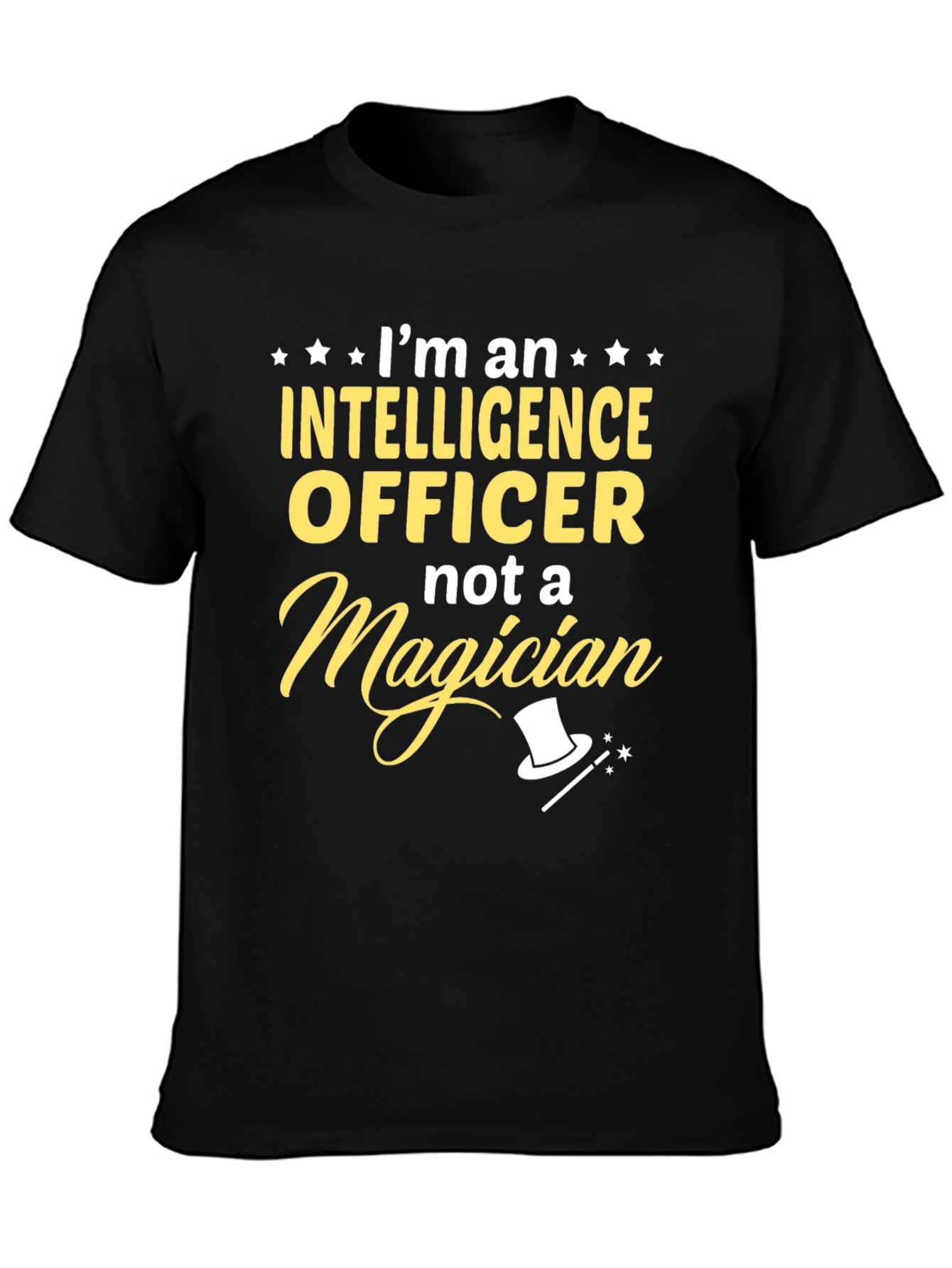 Intelligence Officer T-Shirt - Funny Profession Tee