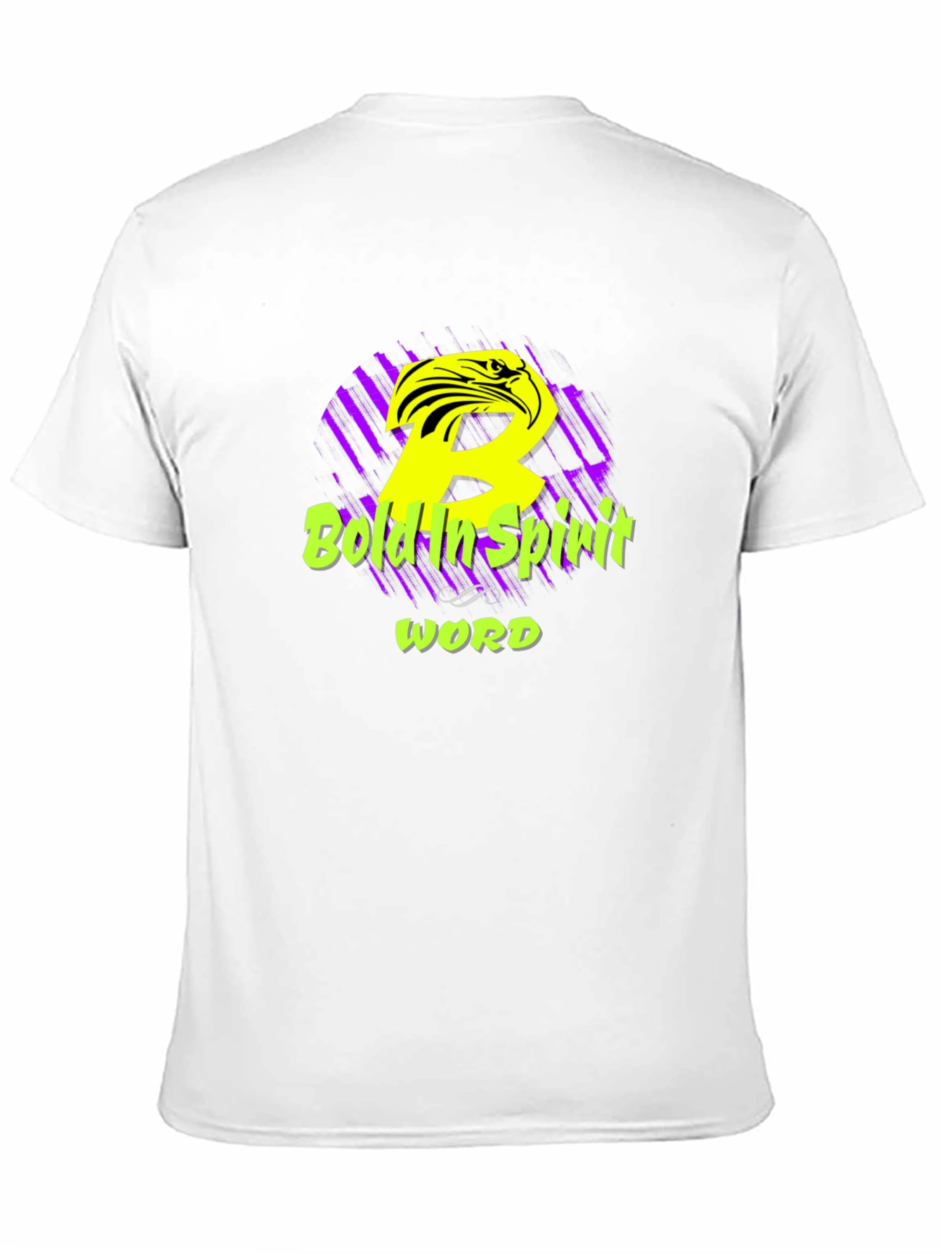 Bold Spirit Graphic Print Black T-Shirt