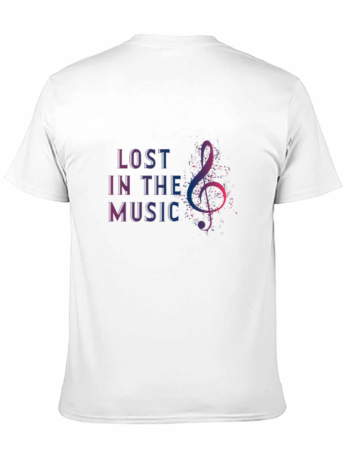 Lost In The Music Graphic T-Shirt