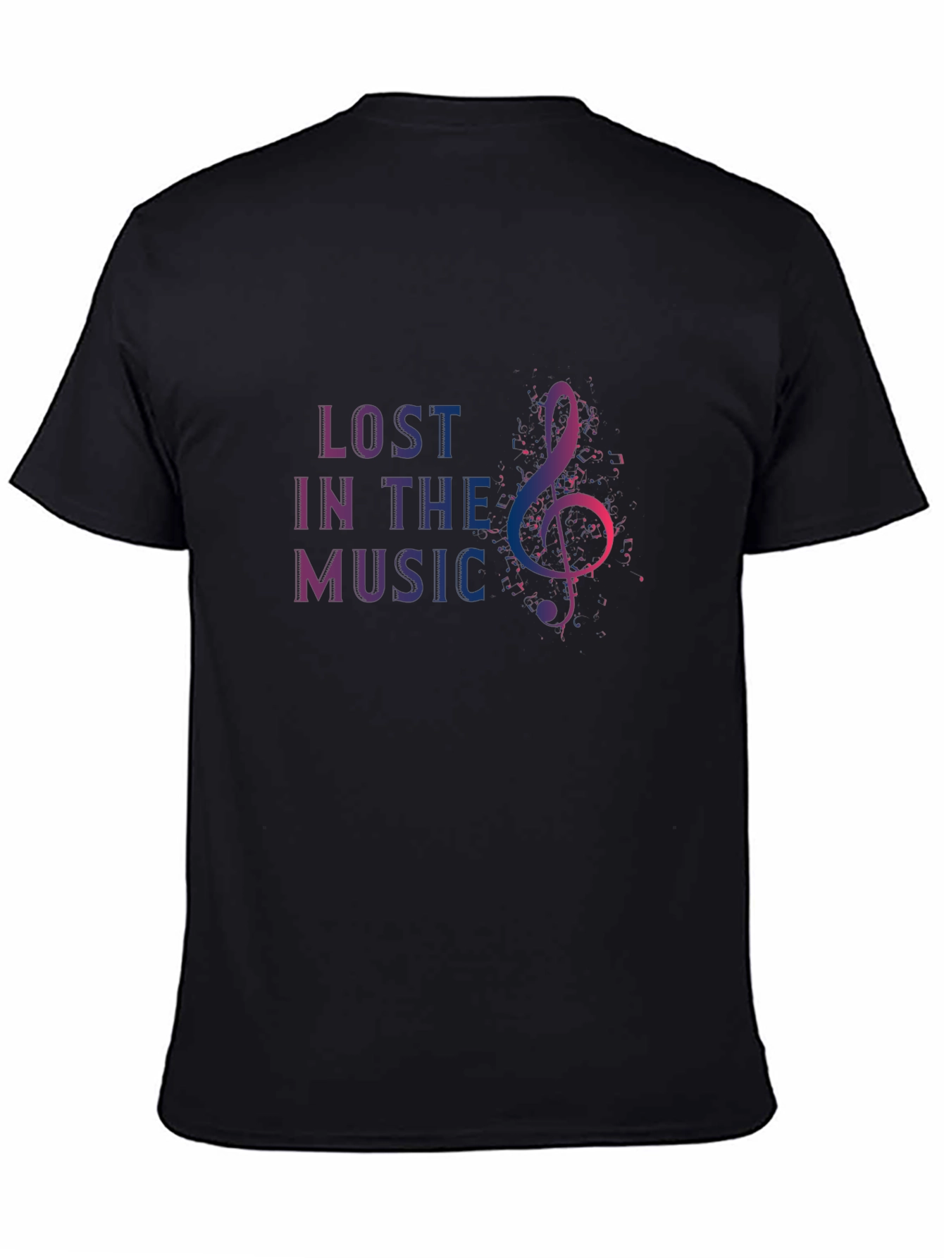 Lost In The Music Graphic T-Shirt