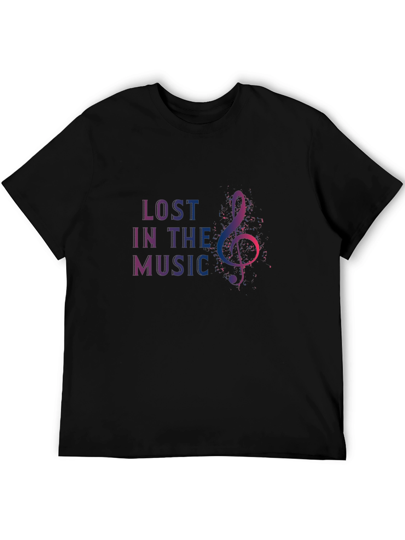 Lost In The Music Graphic T-Shirt