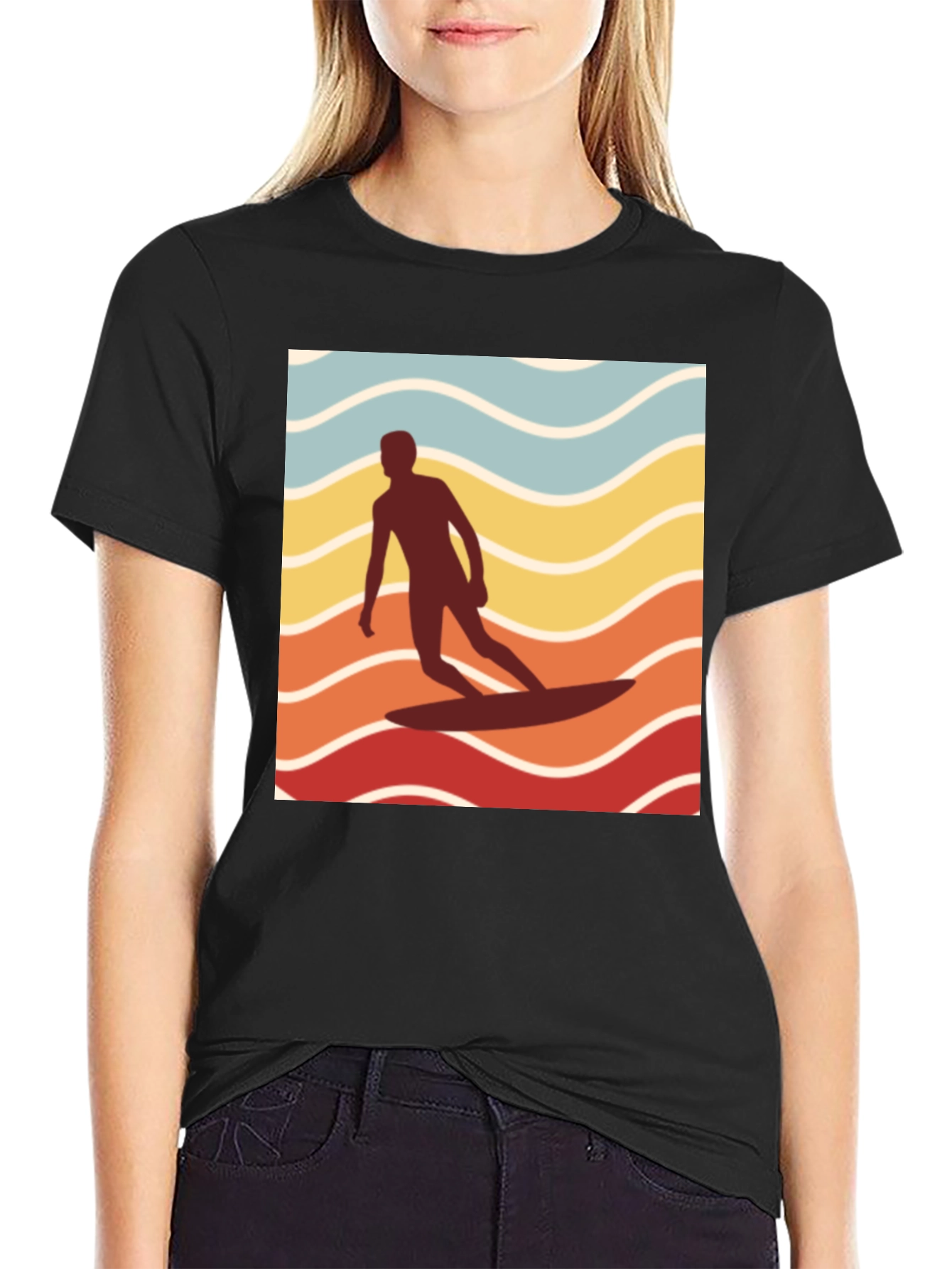 Retro Surfer Graphic Tee