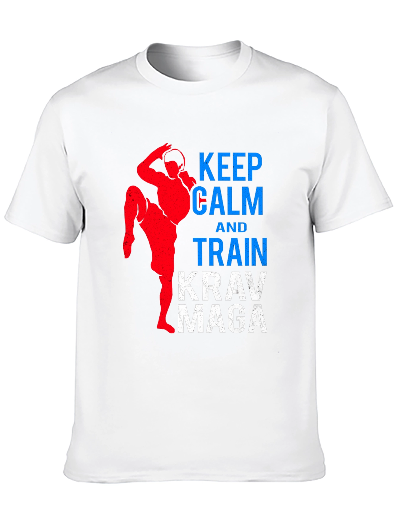 Keep Calm & Train Krav Maga Black T-Shirt