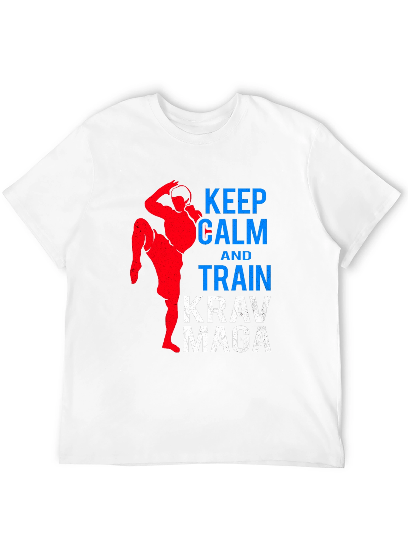 Keep Calm & Train Krav Maga Black T-Shirt