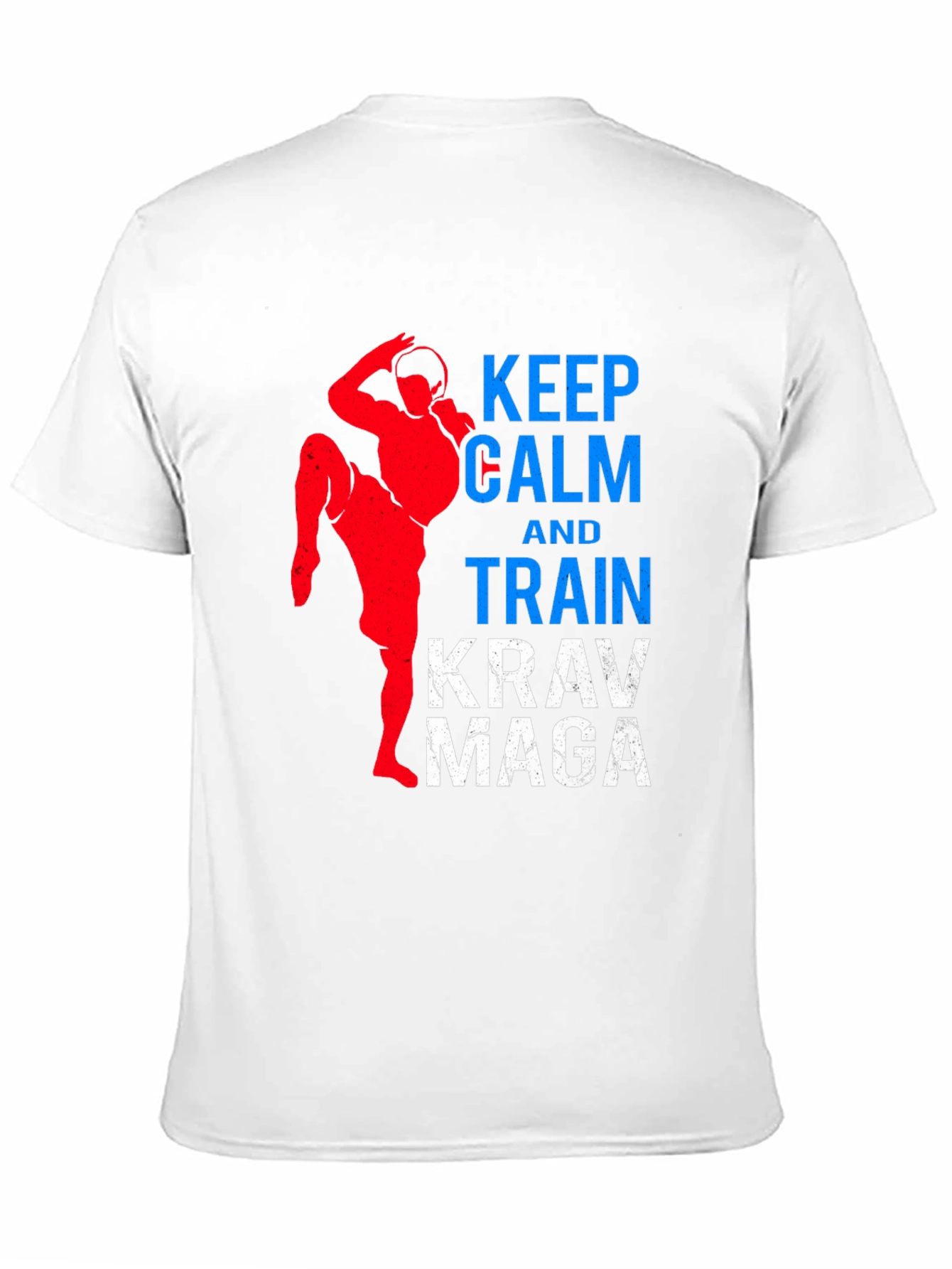 Keep Calm & Train Krav Maga Black T-Shirt