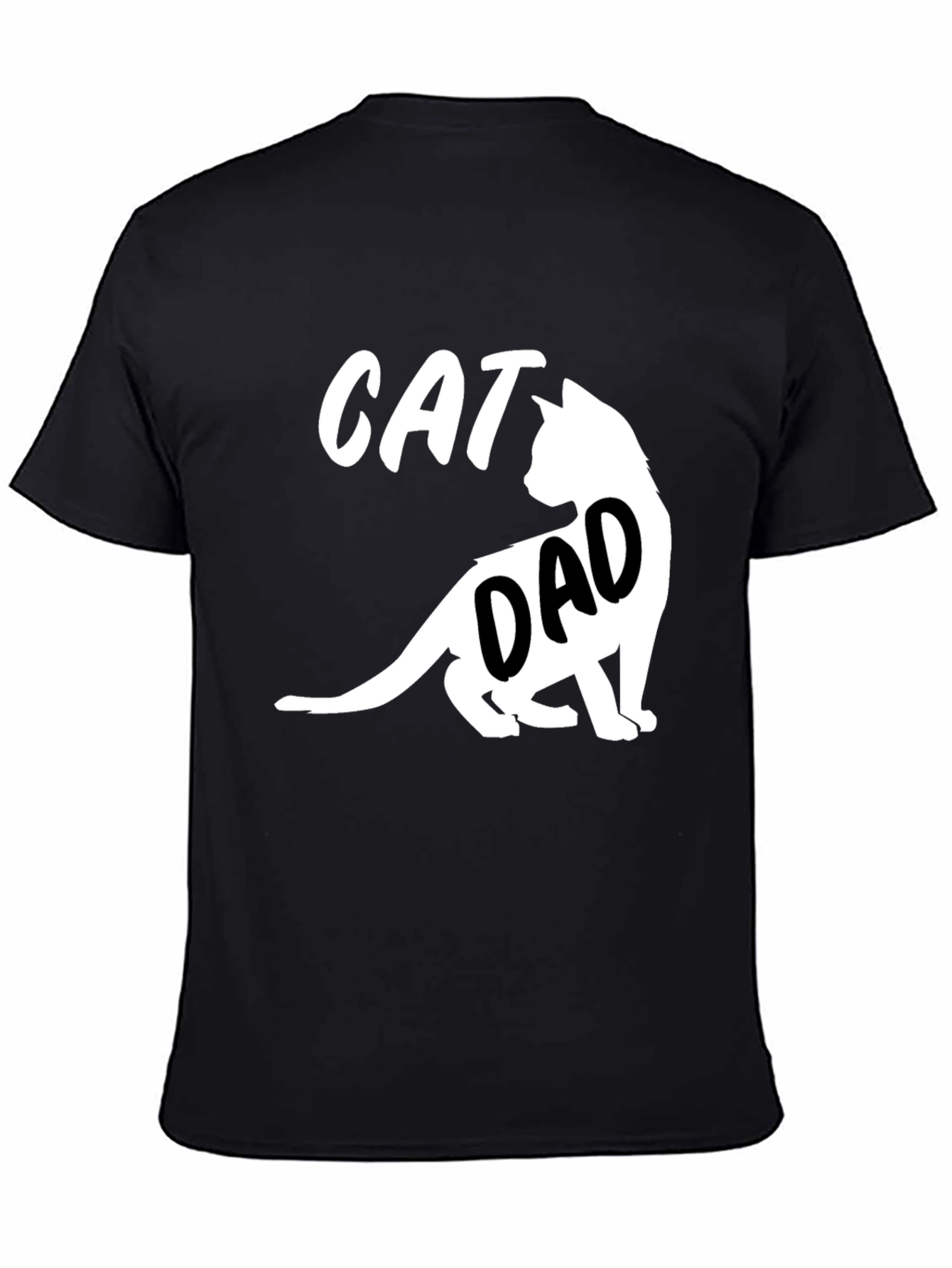 Cat Dad T-Shirt - Funny Pet Lover Tee
