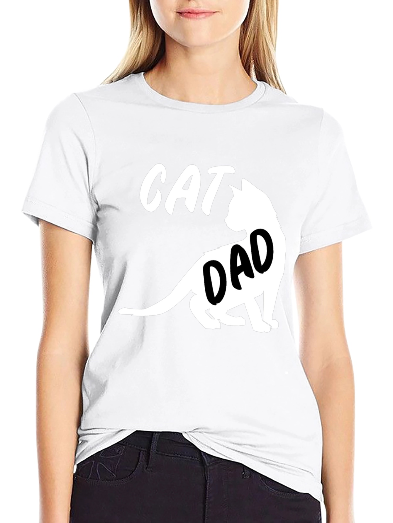 Cat Dad T-Shirt - Funny Pet Lover Tee