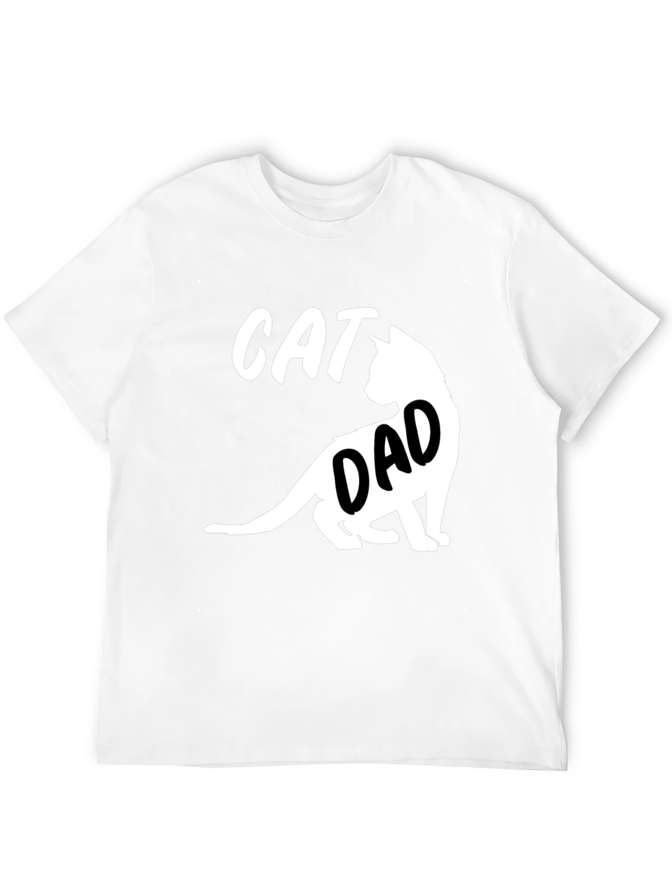 Cat Dad T-Shirt - Funny Pet Lover Tee