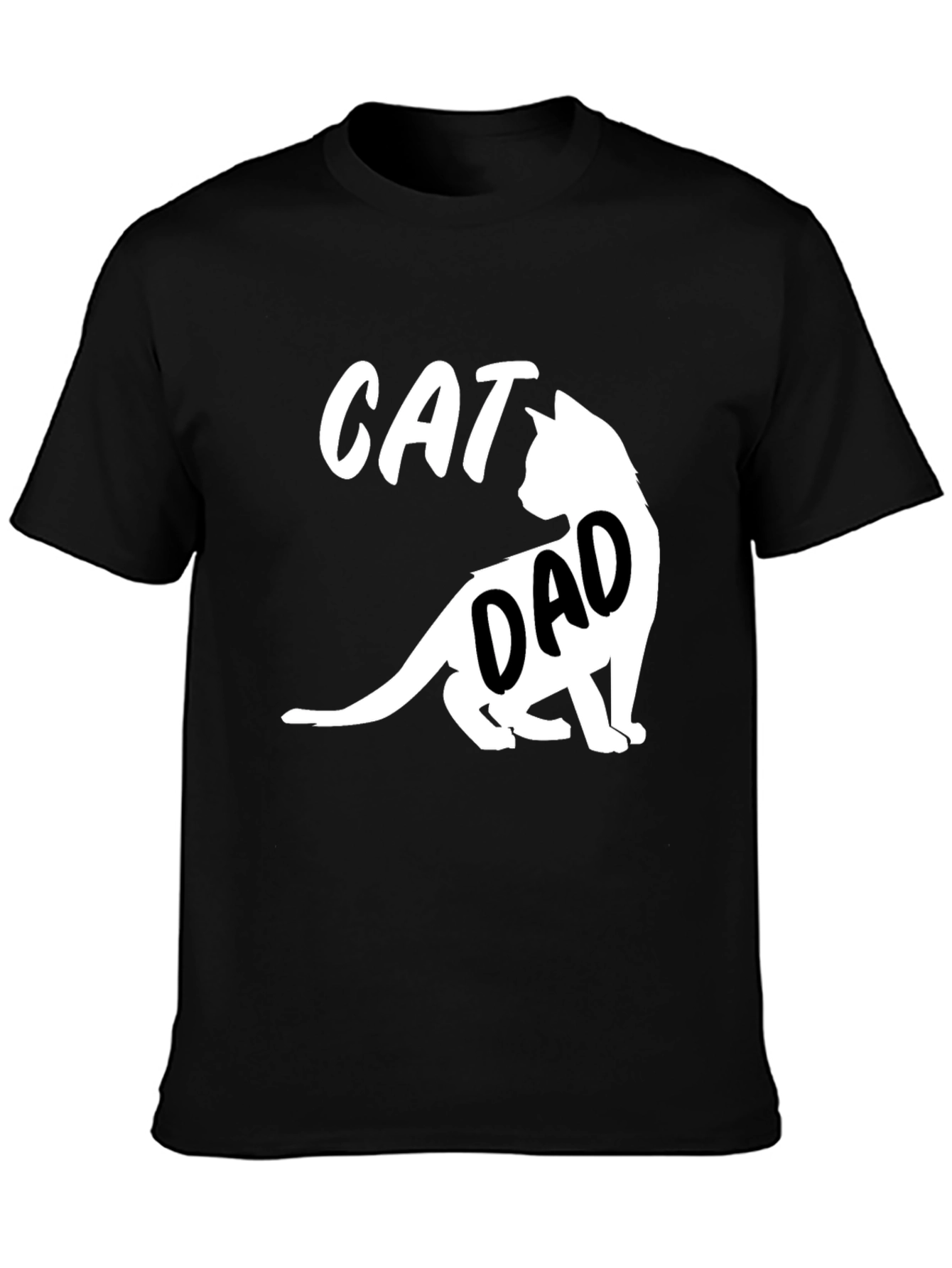 Cat Dad T-Shirt - Funny Pet Lover Tee