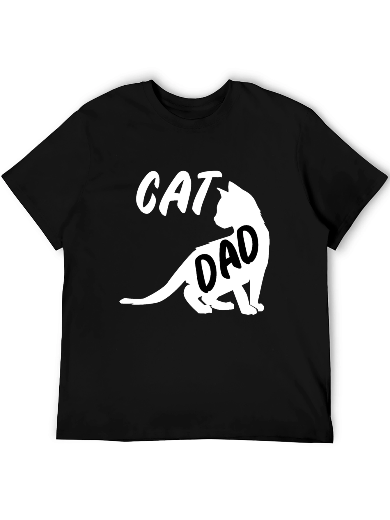 Cat Dad T-Shirt - Funny Pet Lover Tee