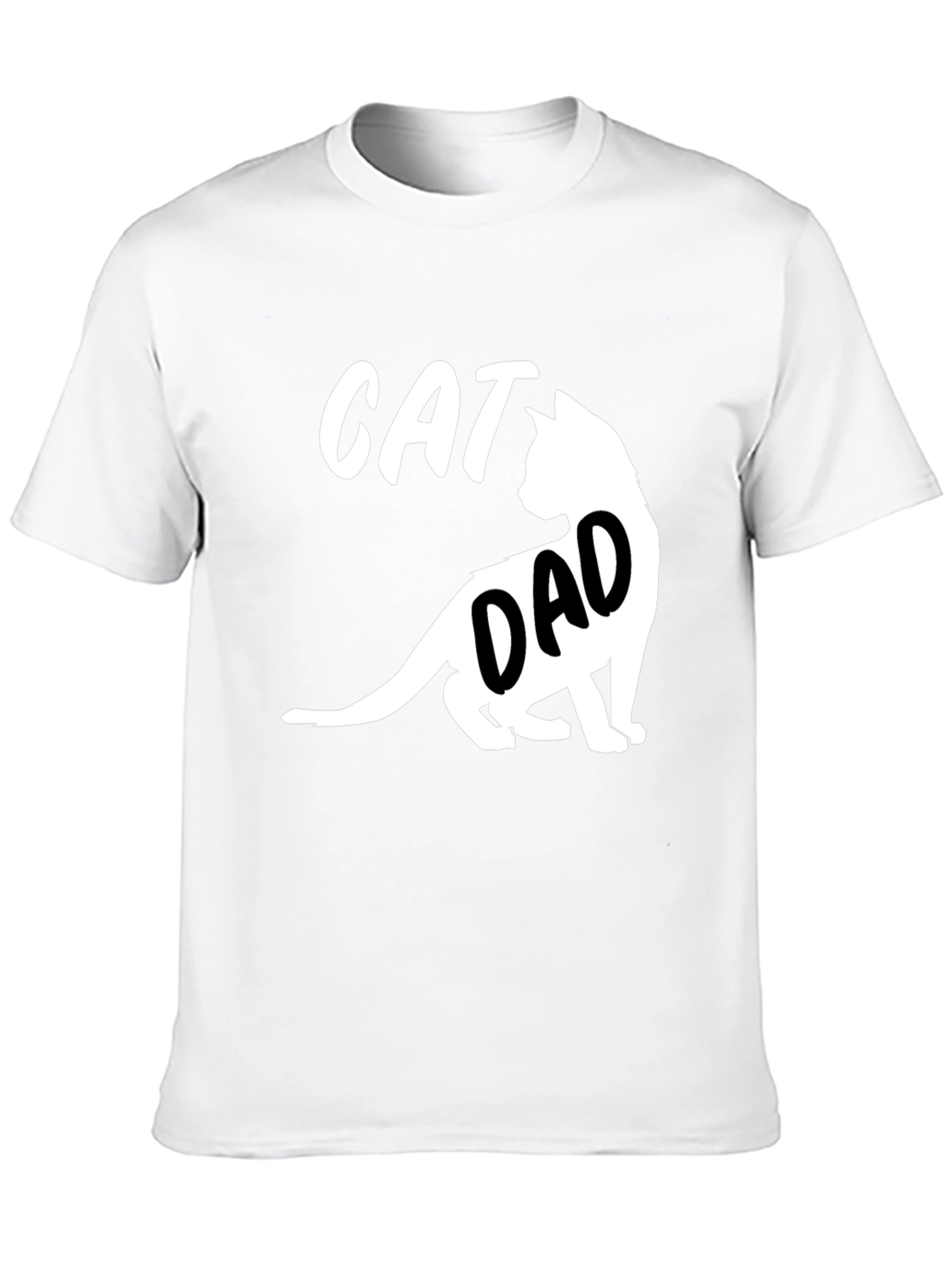 Cat Dad T-Shirt - Funny Pet Lover Tee