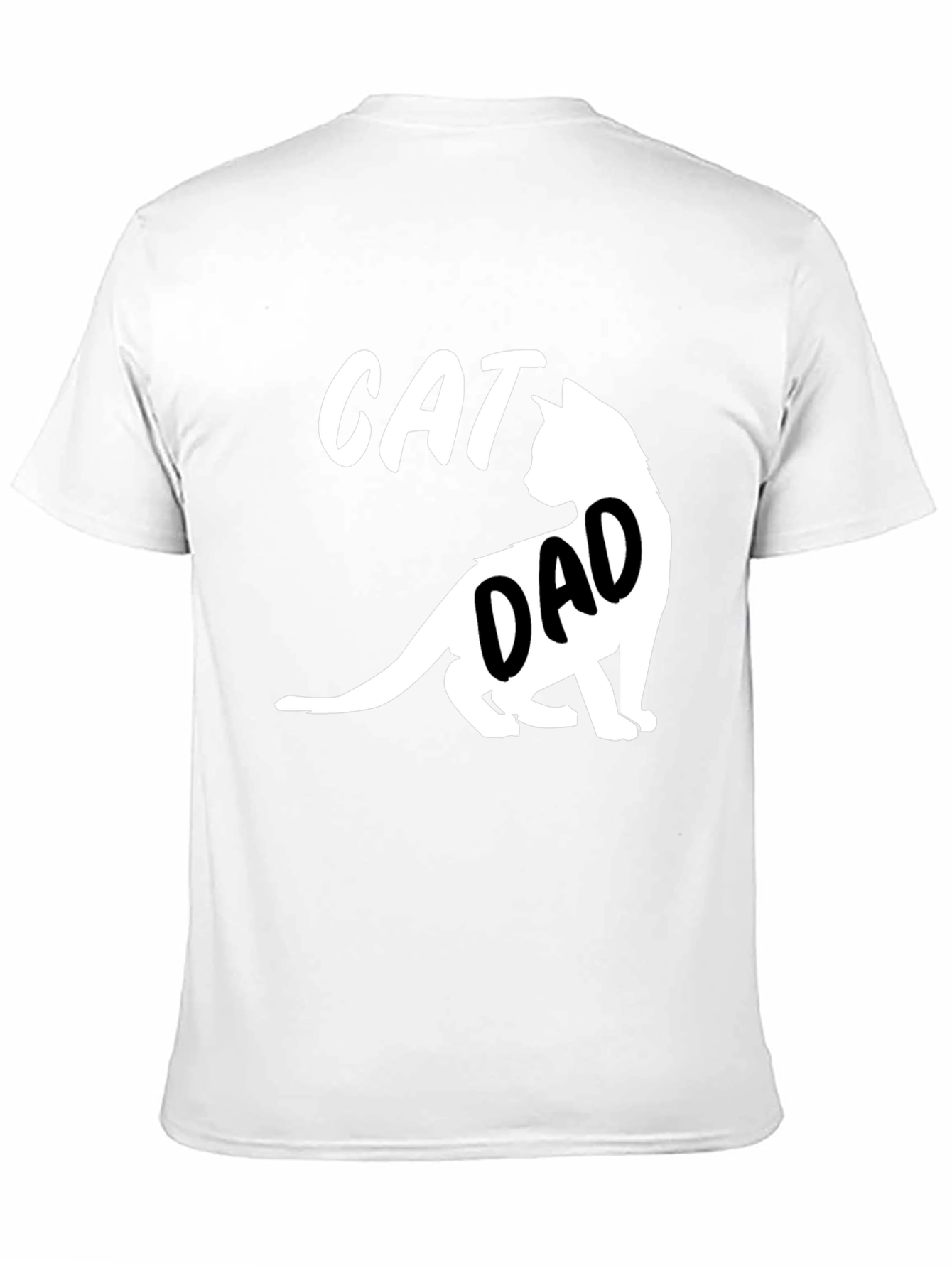 Cat Dad T-Shirt - Funny Pet Lover Tee