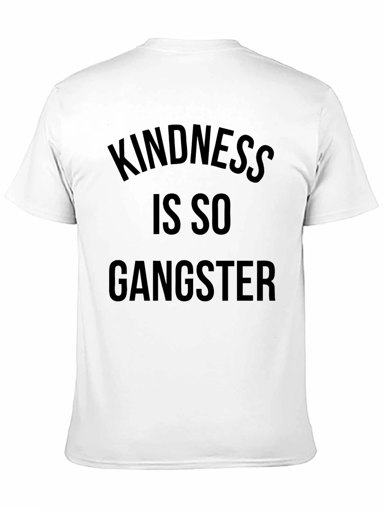 Kindness Is So Gangster Black T-Shirt