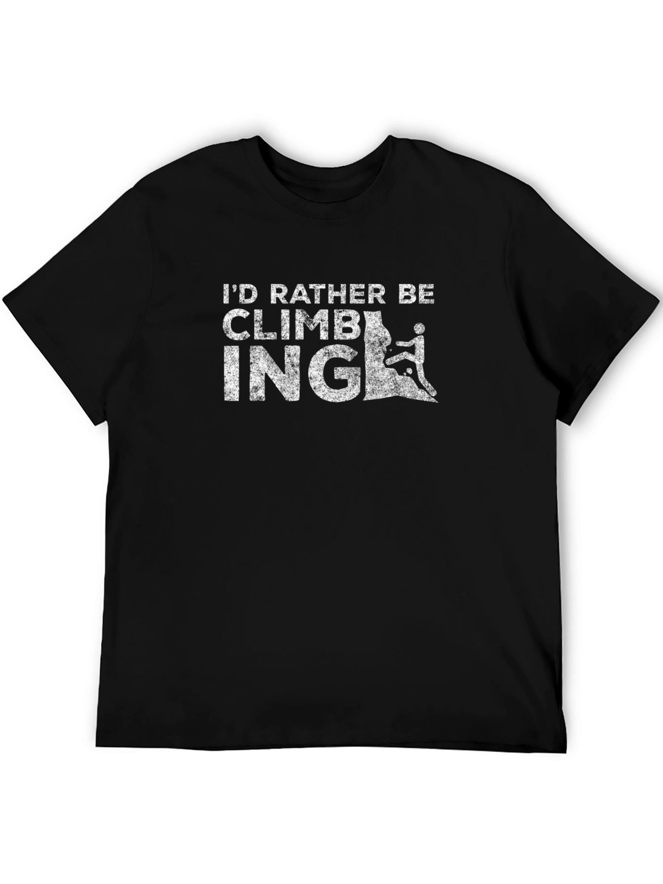 Climbing T-Shirt: Id Rather Be Climbing