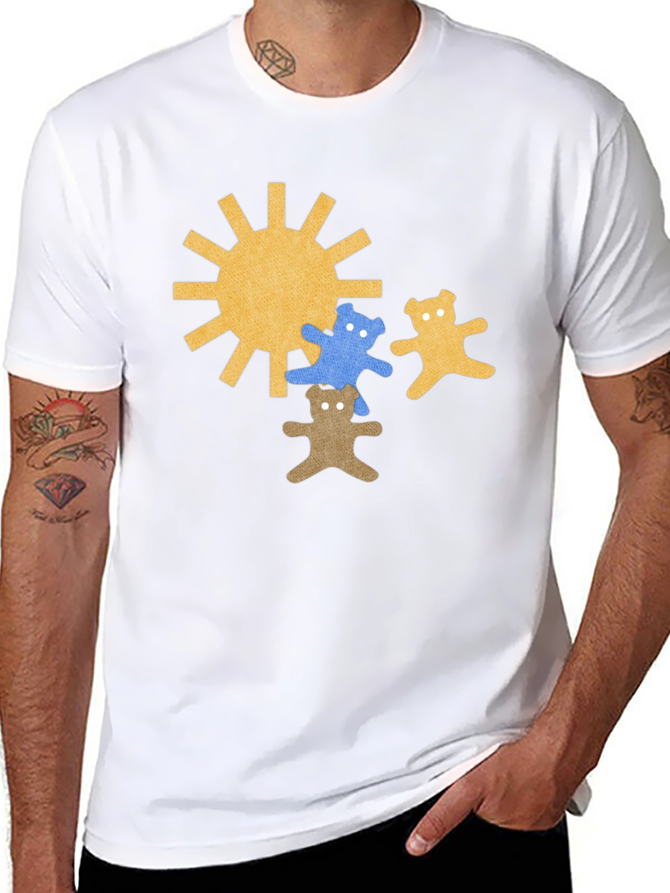 Dancing Bears T-Shirt - Comfort & Style