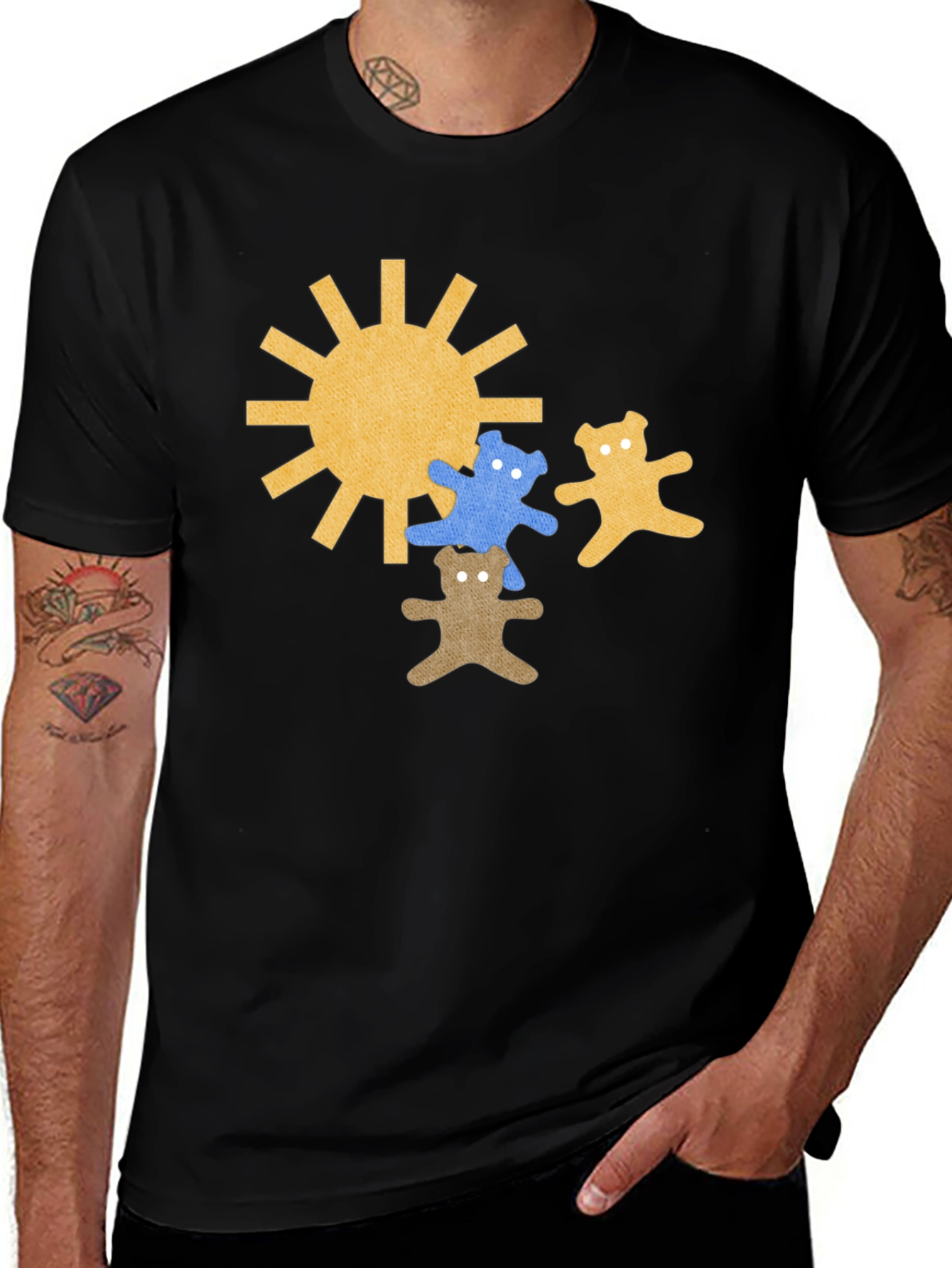 Dancing Bears T-Shirt - Comfort & Style