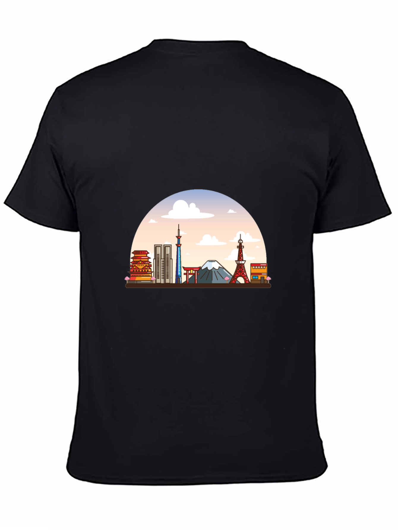 Tokyo Skyline Graphic T-Shirt