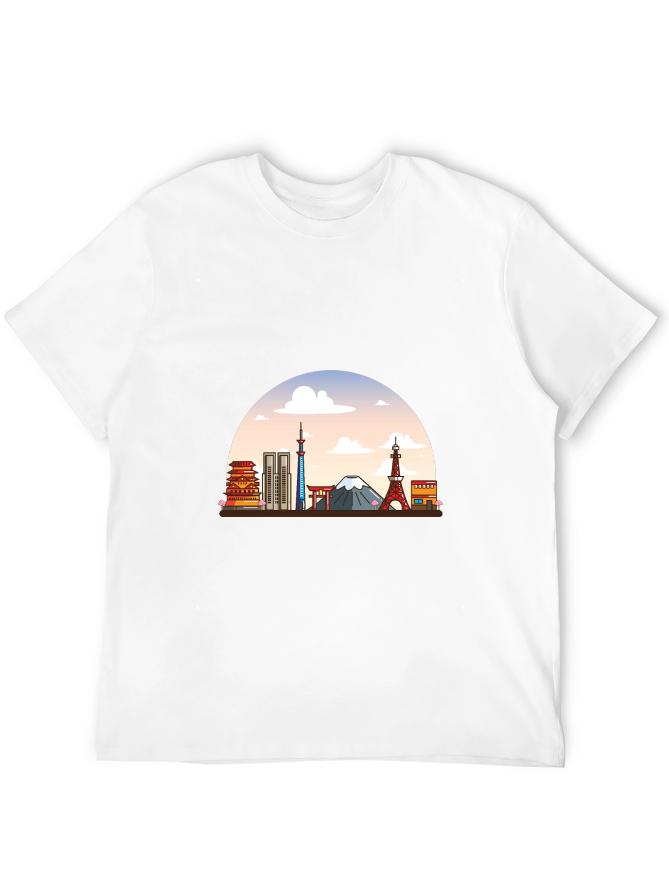 Tokyo Skyline Graphic T-Shirt