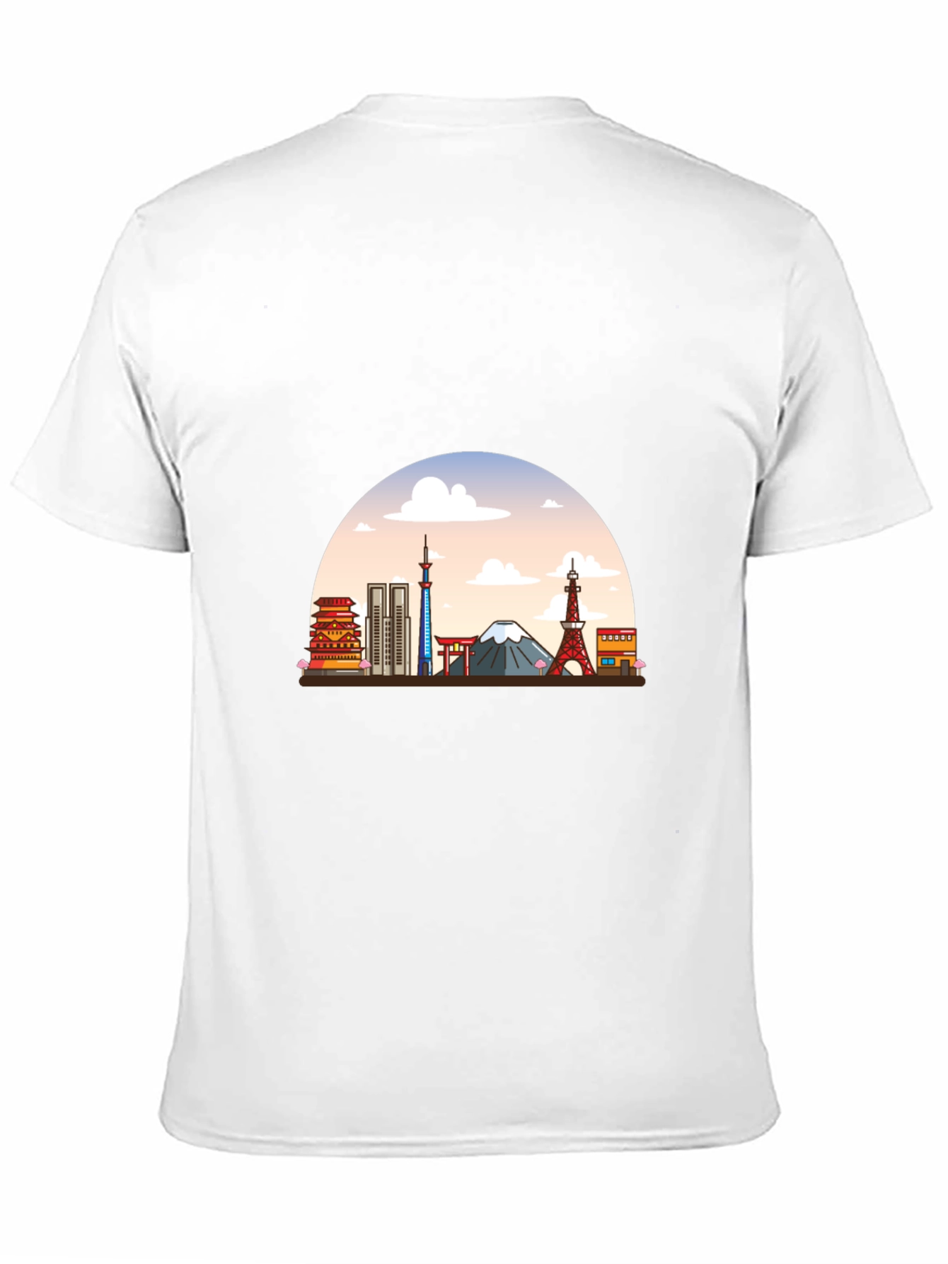 Tokyo Skyline Graphic T-Shirt