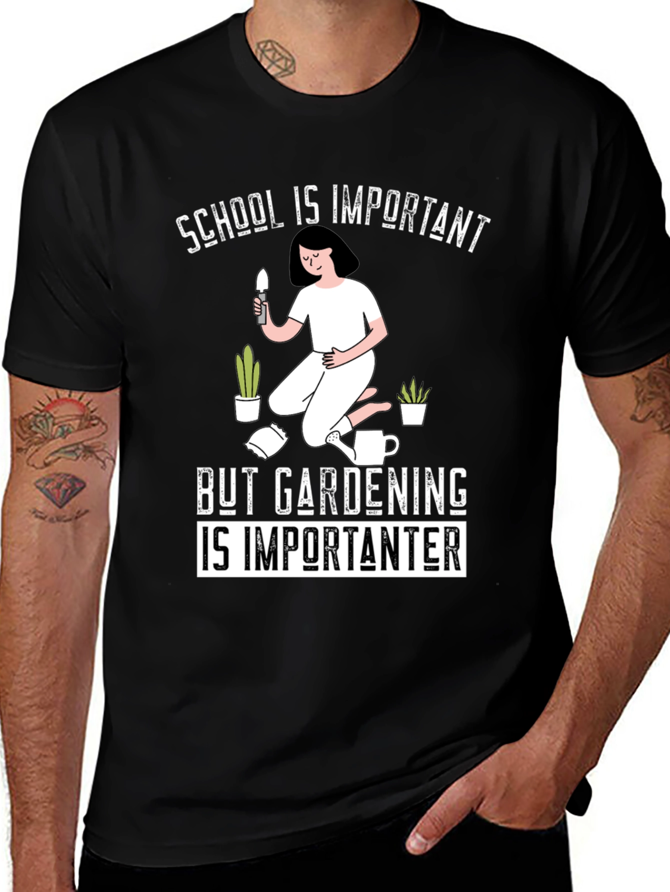 Gardening is Importanter T-Shirt