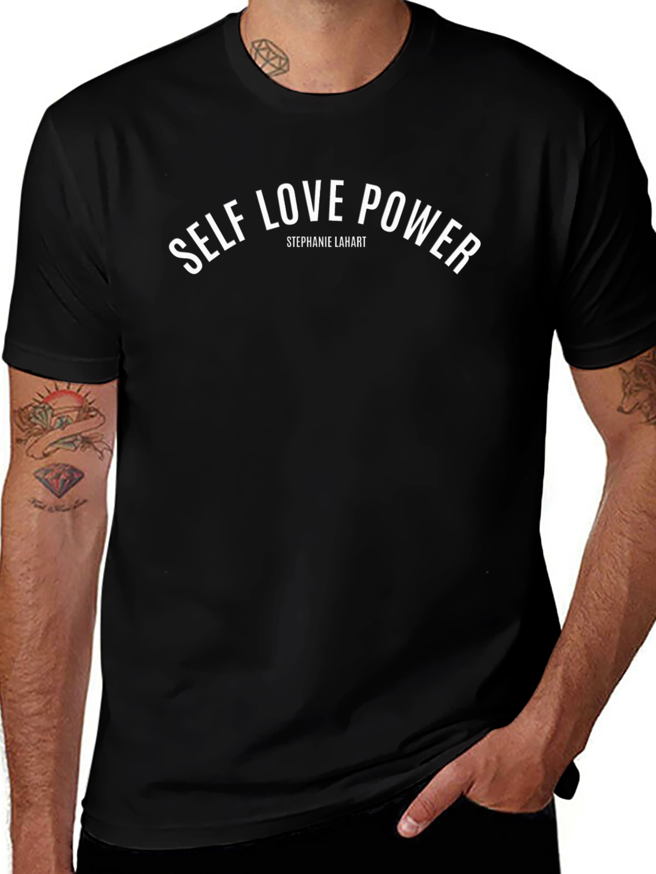 Self Love Power Black T-Shirt