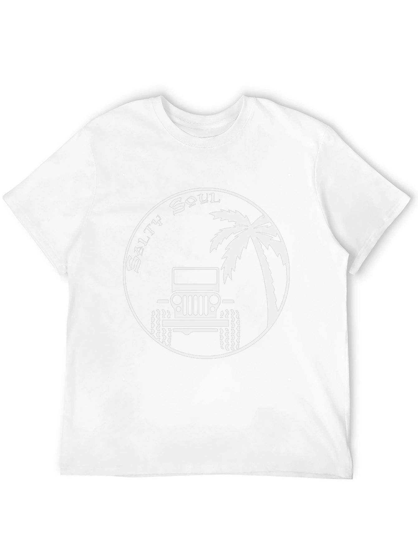 Salty Soul Jeep T-Shirt - Tropical Adventure Wear
