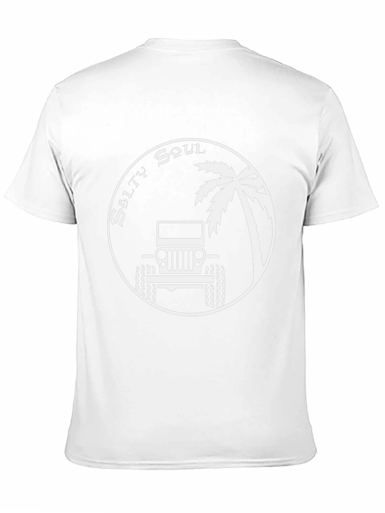 Salty Soul Jeep T-Shirt - Tropical Adventure Wear