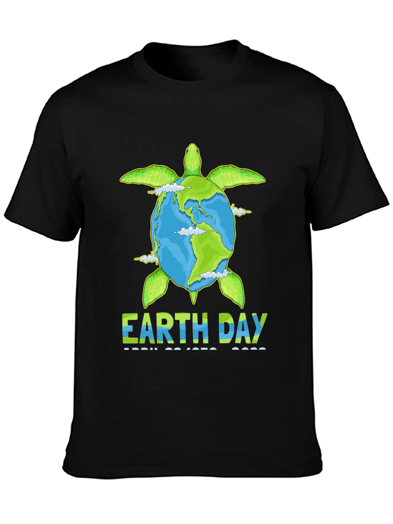 Earth Day Turtle T-Shirt - April 22 2022