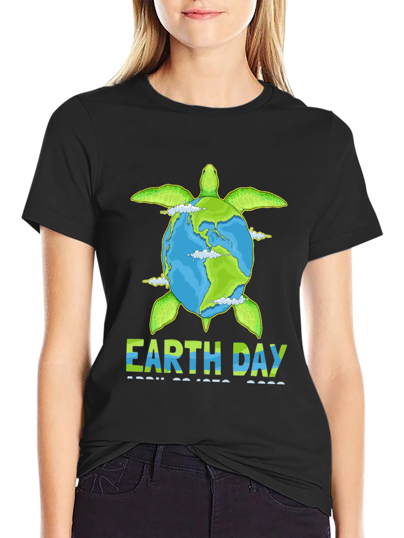 Earth Day Turtle T-Shirt - April 22 2022