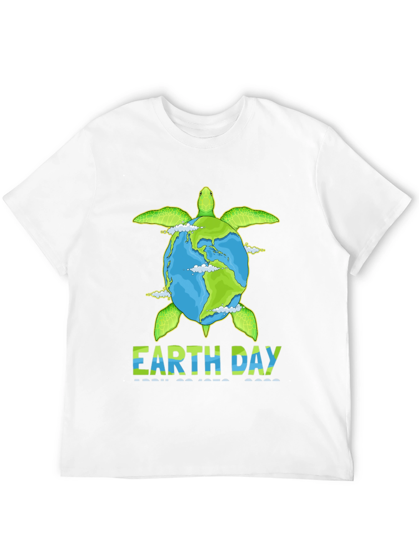 Earth Day Turtle T-Shirt - April 22 2022