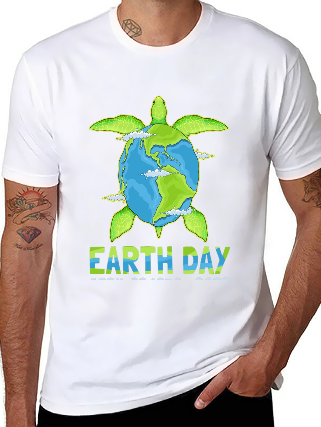 Earth Day Turtle T-Shirt - April 22 2022