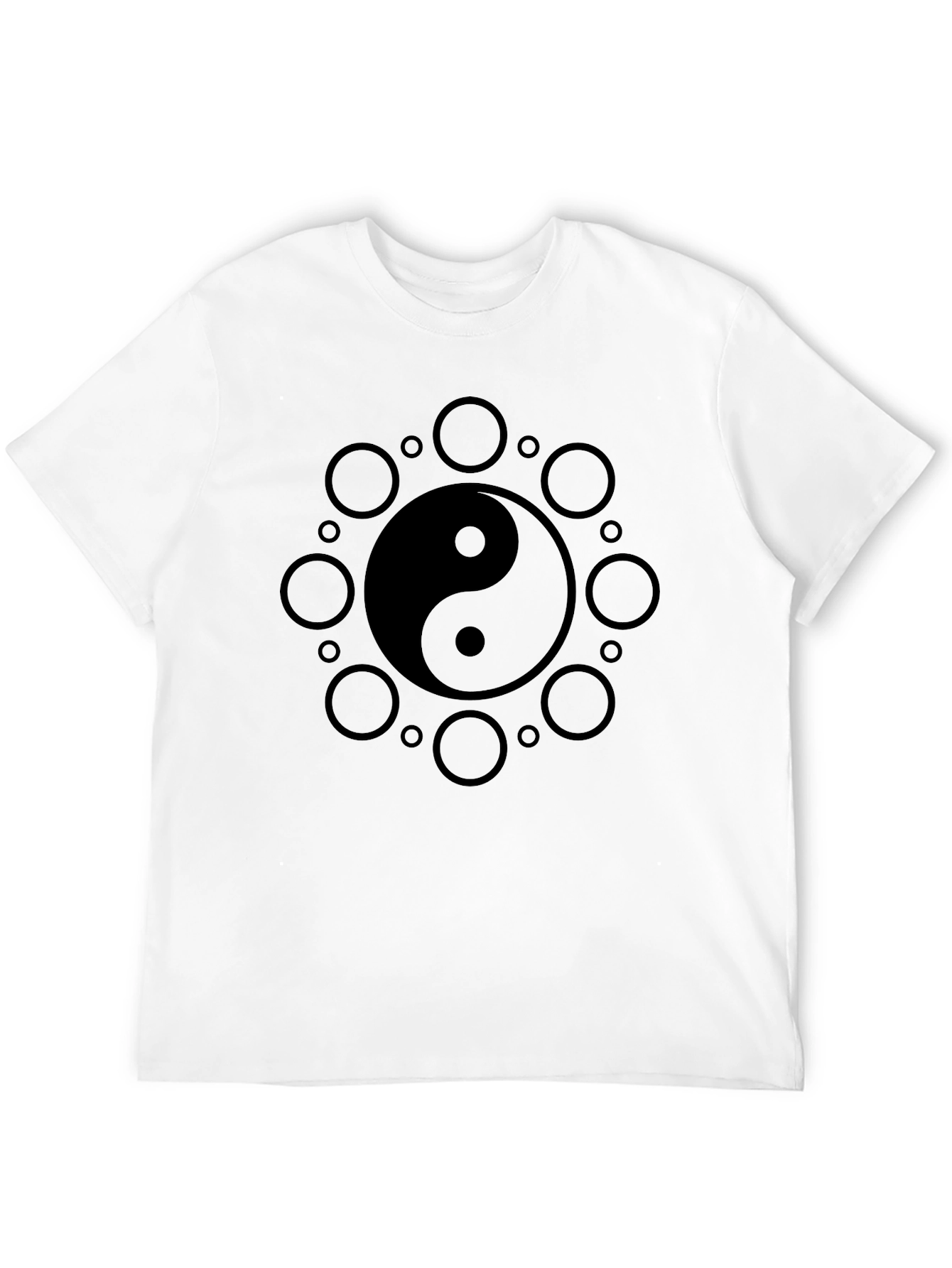 Yin Yang Circle T-Shirt - Balance & Harmony