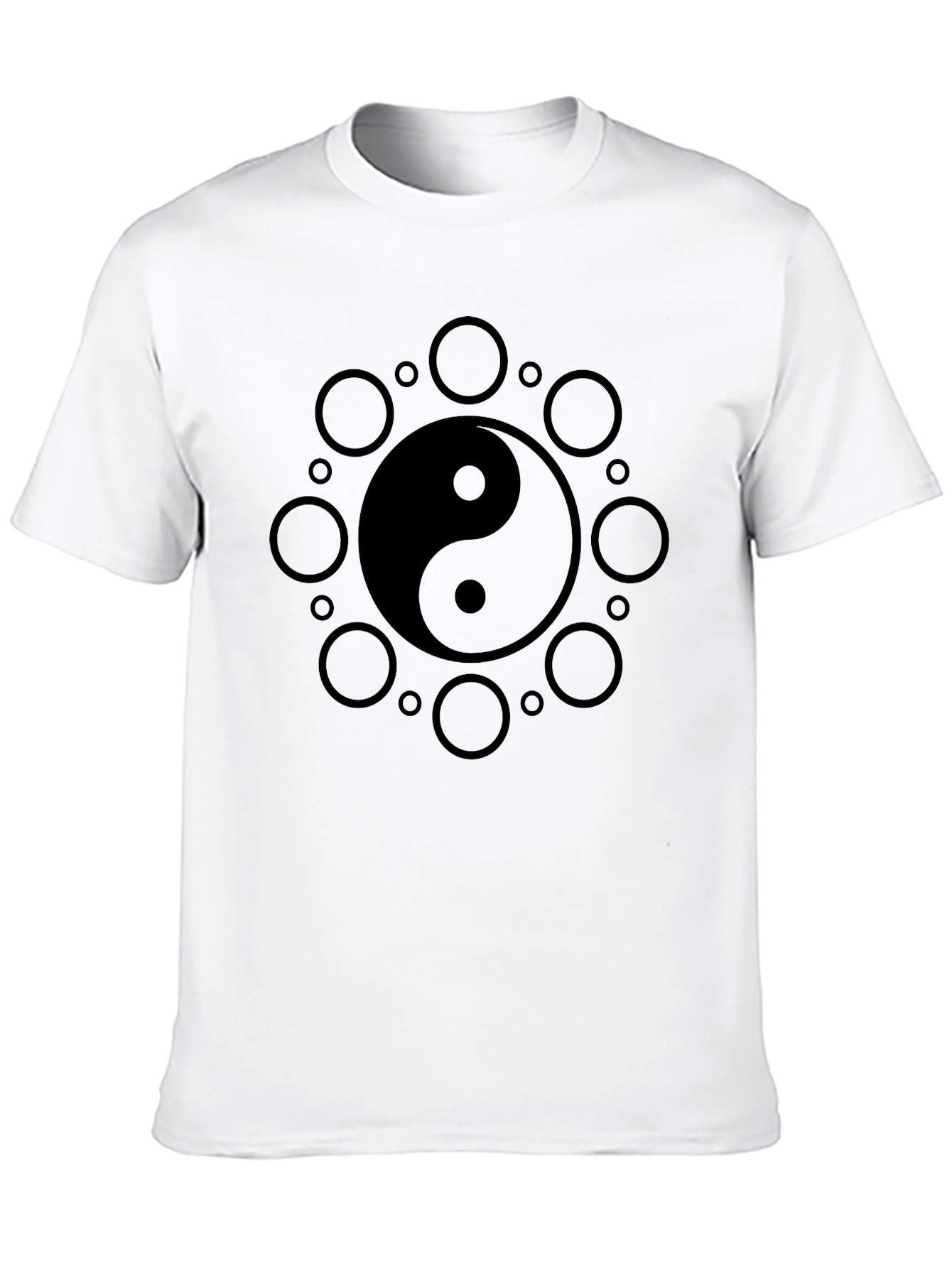 Yin Yang Circle T-Shirt - Balance & Harmony