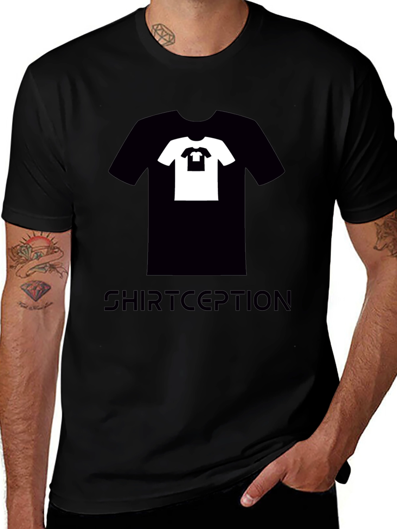 Shirtception Graphic Tee - Meta Design