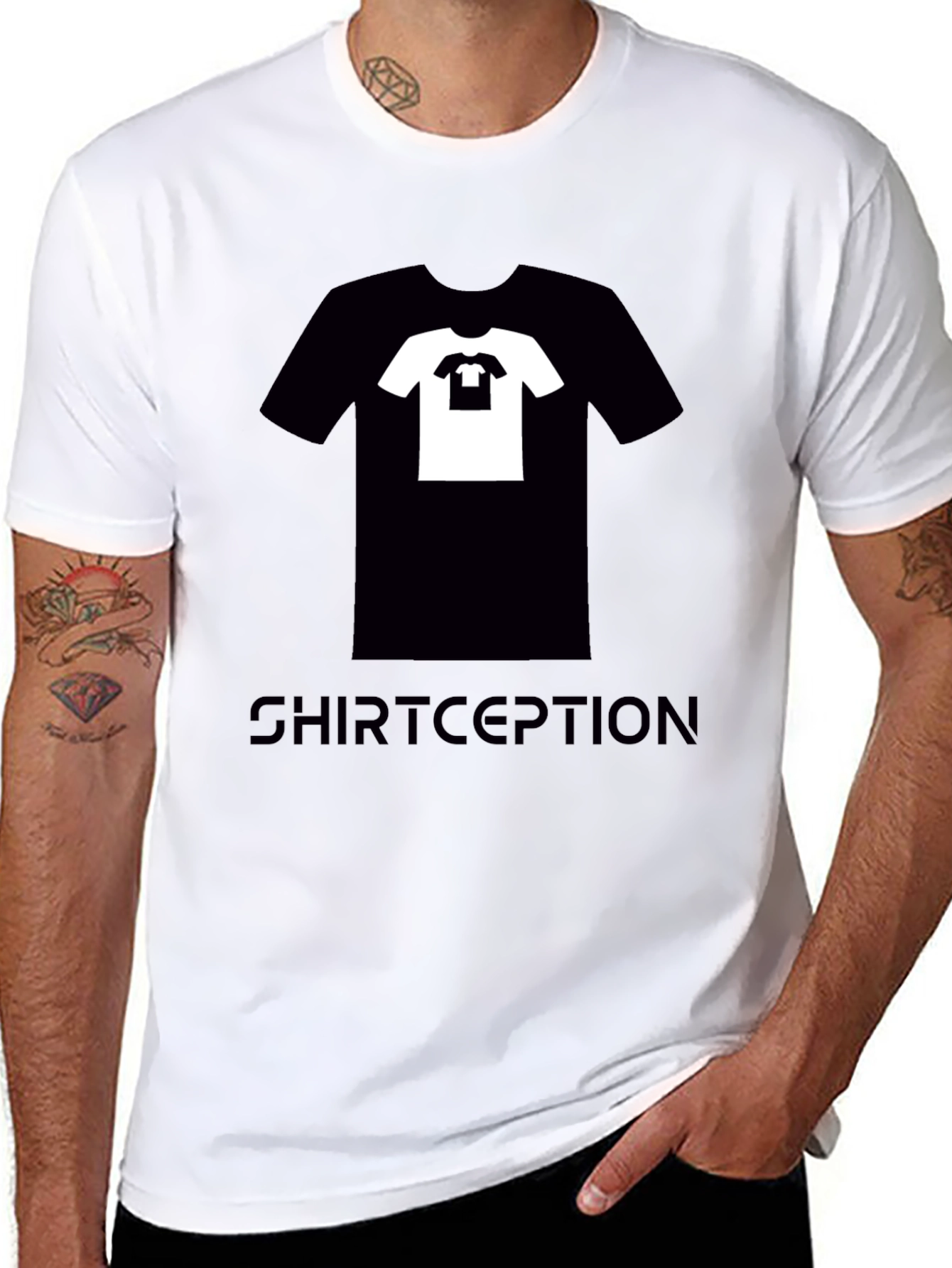 Shirtception Graphic Tee - Meta Design