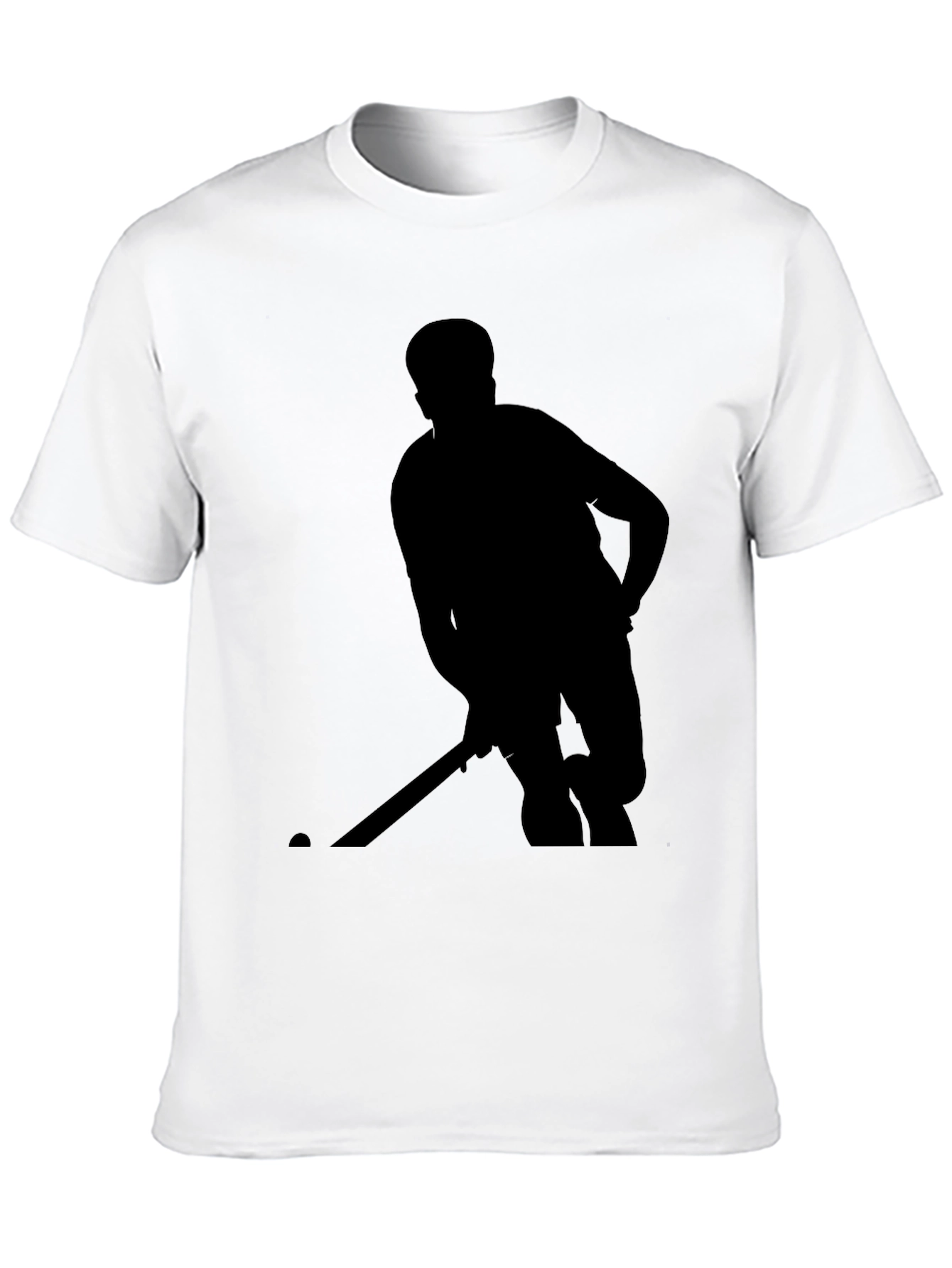 Hockey Player Silhouette T-Shirt